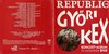 Republic - Gyõri Kex DVD borító FRONT Letöltése