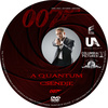 A Quantum csendje (007 - James Bond) (Eddy61) DVD borító CD1 label Letöltése