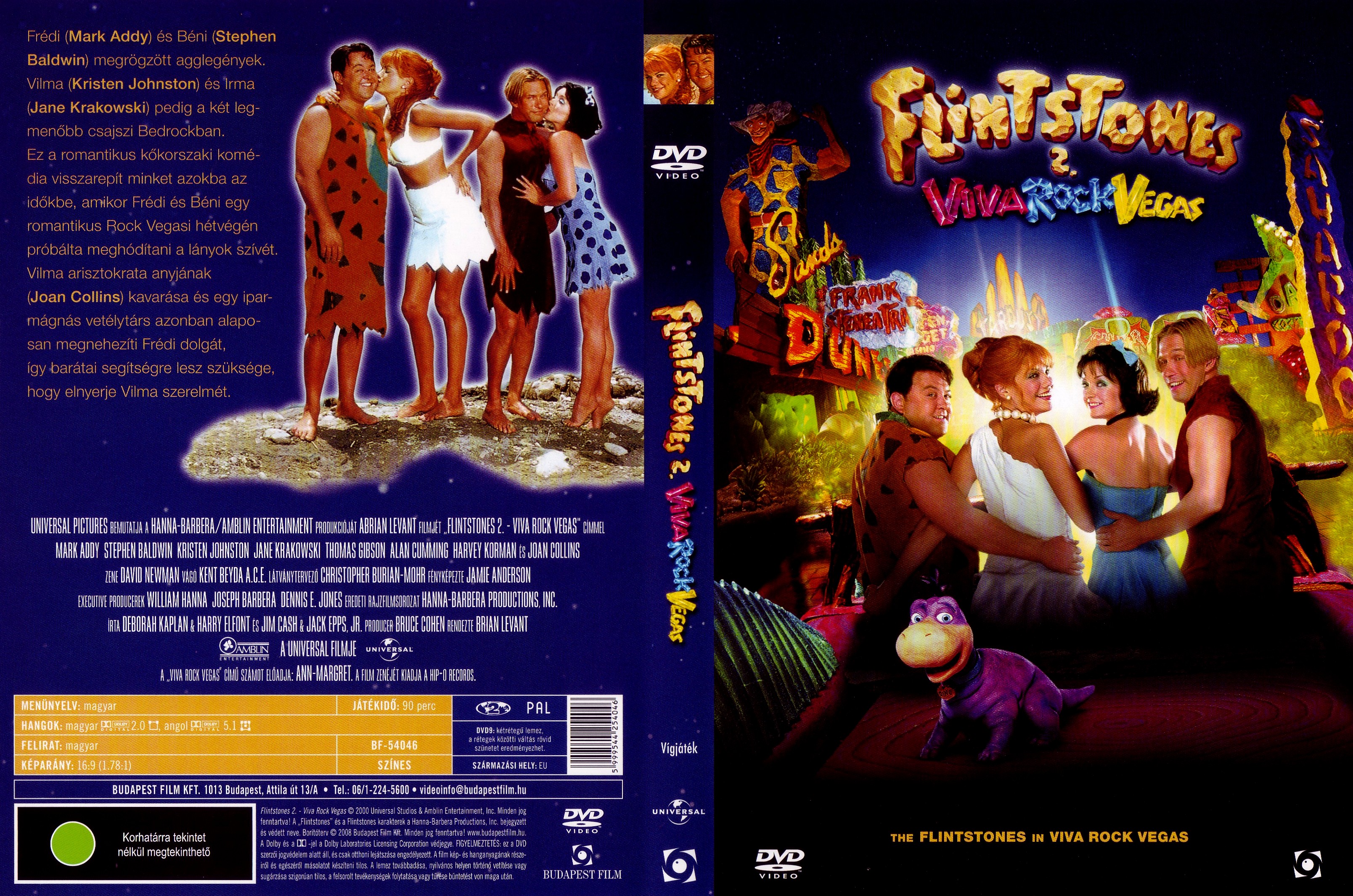 Coversclub Magyar Blu Ray Dvd Boritok Es Cd Boritok Klubja Flintstones 2 Viva Rock Vegas