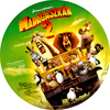 Madagaszkár 2 DVD borító CD1 label Letöltése