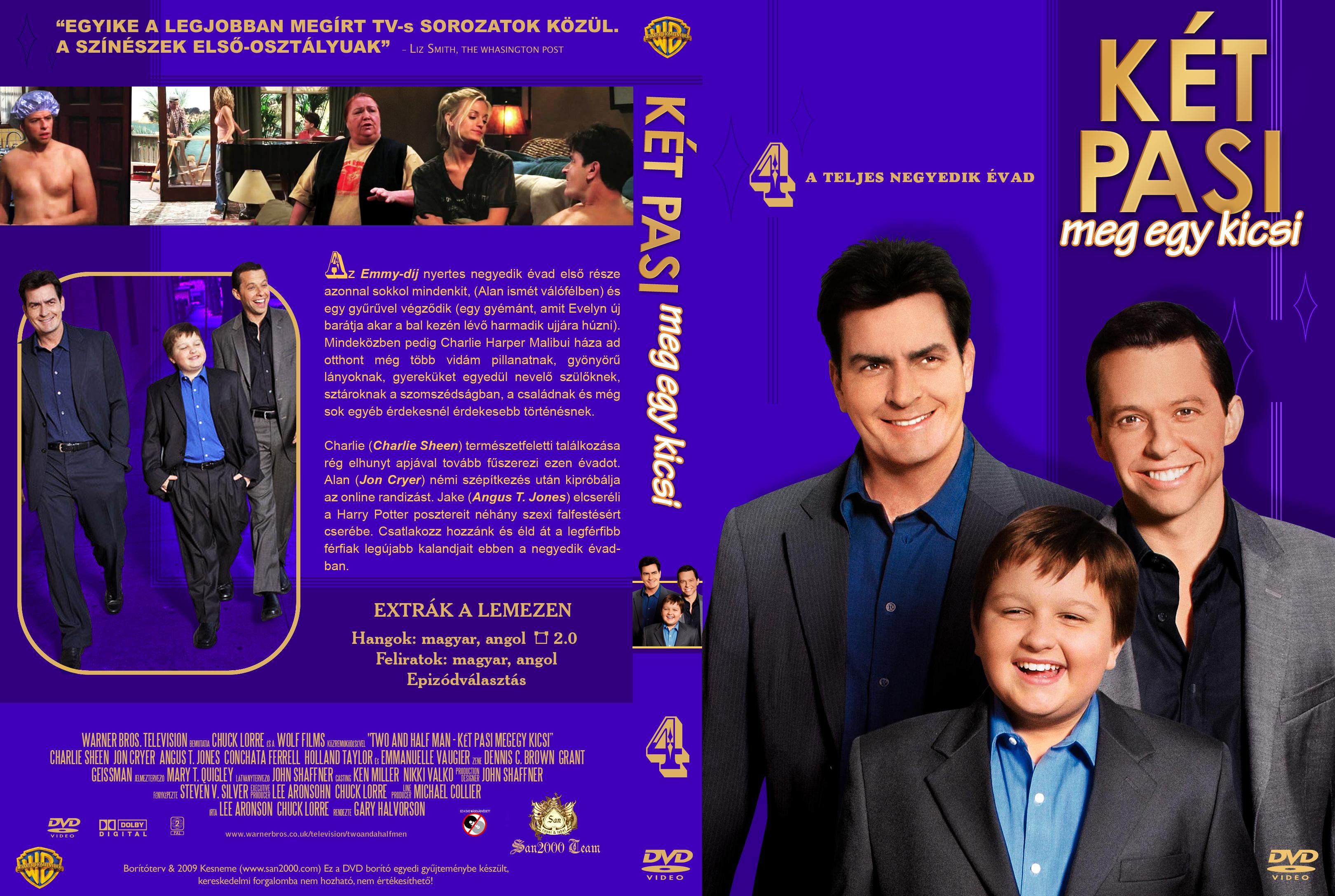 Coversclub Magyar Blu Ray Dvd Boritok Es Cd Boritok Klubja Ket Pasi Meg Egy Kicsi 4 Evad Kesneme