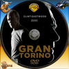 Gran Torino DVD borító CD1 label Letöltése