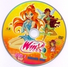 Winx Club 2. évad dvd 1 DVD borító CD1 label Letöltése