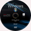Microsoft Windows 7 (Darth George) DVD borító CD1 label Letöltése