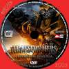 Transformers: A bukottak bosszúja (Transformers 2) (borsozo) DVD borító CD1 label Letöltése