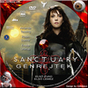 Sanctuary - Génrejtek 1. évad 1. lemez (Csiribácsi) DVD borító CD1 label Letöltése