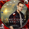 Sanctuary - Génrejtek 1. évad 3. lemez (Csiribácsi) DVD borító CD1 label Letöltése