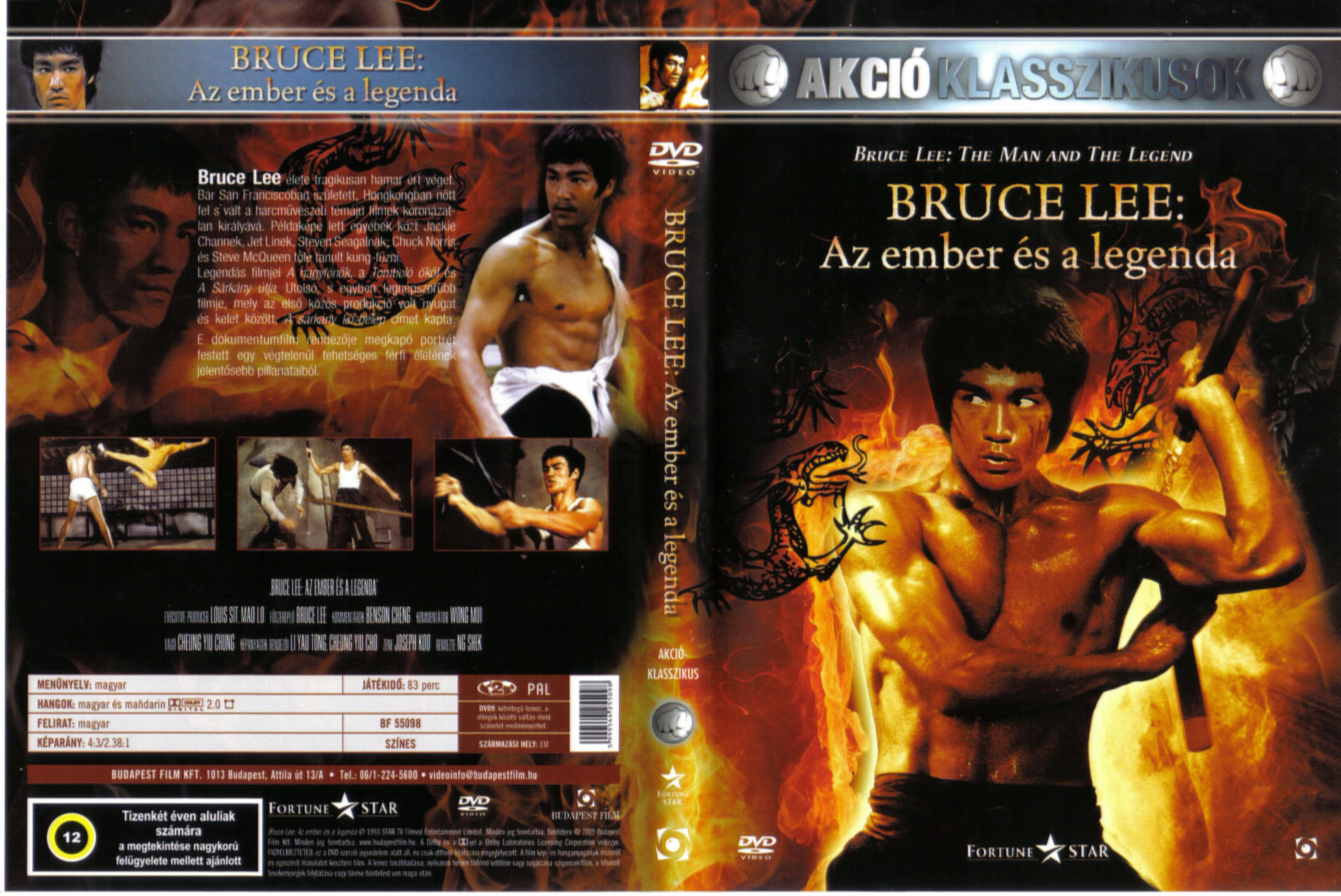 Coversclub Magyar Blu Ray Dvd Boritok Es Cd Boritok Klubja Bruce Lee Az Ember Es A Legenda