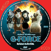 G-force - Rágcsávók (borsozo) DVD borító CD1 label Letöltése
