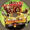 Madagaszkár 2 (Petyus80) DVD borító CD1 label Letöltése