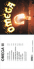Omega III (angol nyelvû) DVD borító FRONT Letöltése