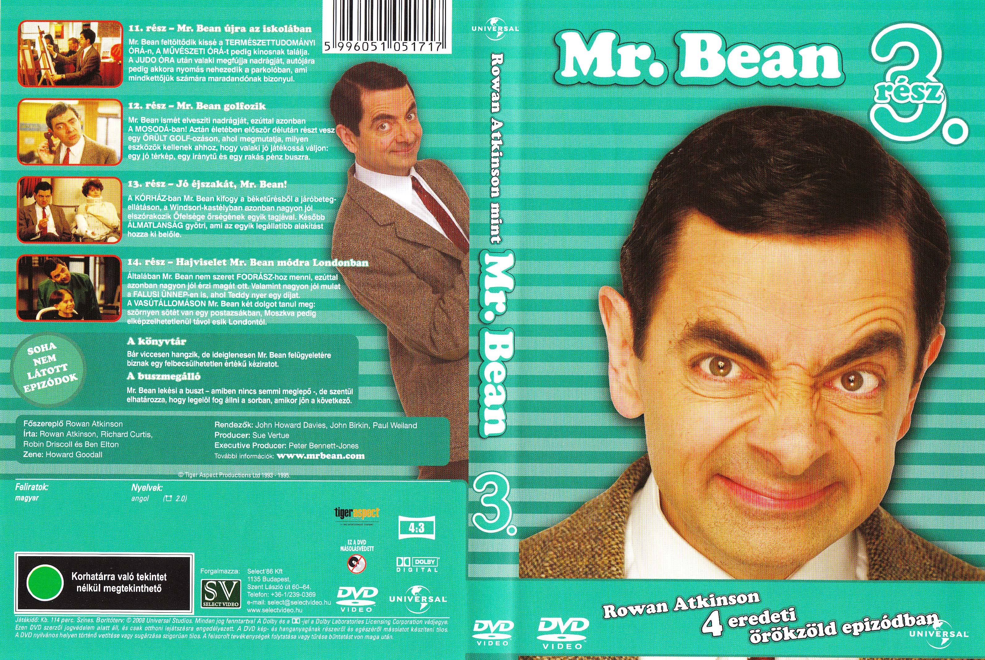 CoversClub Magyar Blu-ray DVD borítók és CD borítók klubja - Mr. Bean 3.