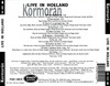Kormorán - Live in Holland (Pan CD - 1999) DVD borító BACK Letöltése