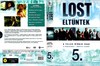 Lost - Eltûntek 5. évad DVD borító FRONT Letöltése
