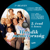 Hetedik mennyország 2. évad (Old Dzsordzsi) DVD borító CD1 label Letöltése