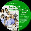 Hetedik mennyország 3. évad (Old Dzsordzsi) DVD borító CD1 label Letöltése