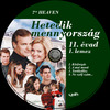 Hetedik mennyország 11. évad 1-6. lemez (Old Dzsordzsi) DVD borító CD1 label Letöltése