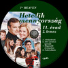 Hetedik mennyország 11. évad 1-6. lemez (Old Dzsordzsi) DVD borító CD2 label Letöltése