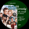 Hetedik mennyország 11. évad 1-6. lemez (Old Dzsordzsi) DVD borító CD4 label Letöltése