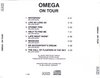 Omega - On Tour DVD borító BACK Letöltése