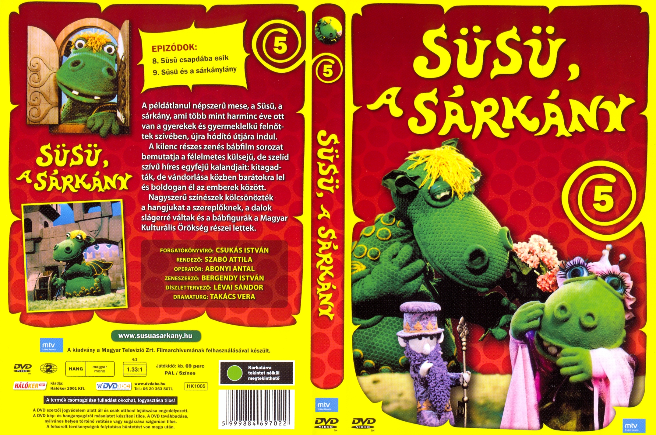 Coversclub Magyar Blu Ray Dvd Boritok Es Cd Boritok Klubja Susu A Sarkany 5