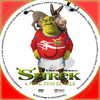 Shrek a vége, fuss el véle (kulcsfigura) DVD borító CD1 label Letöltése