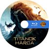 A titánok harca  DVD borító CD1 label Letöltése