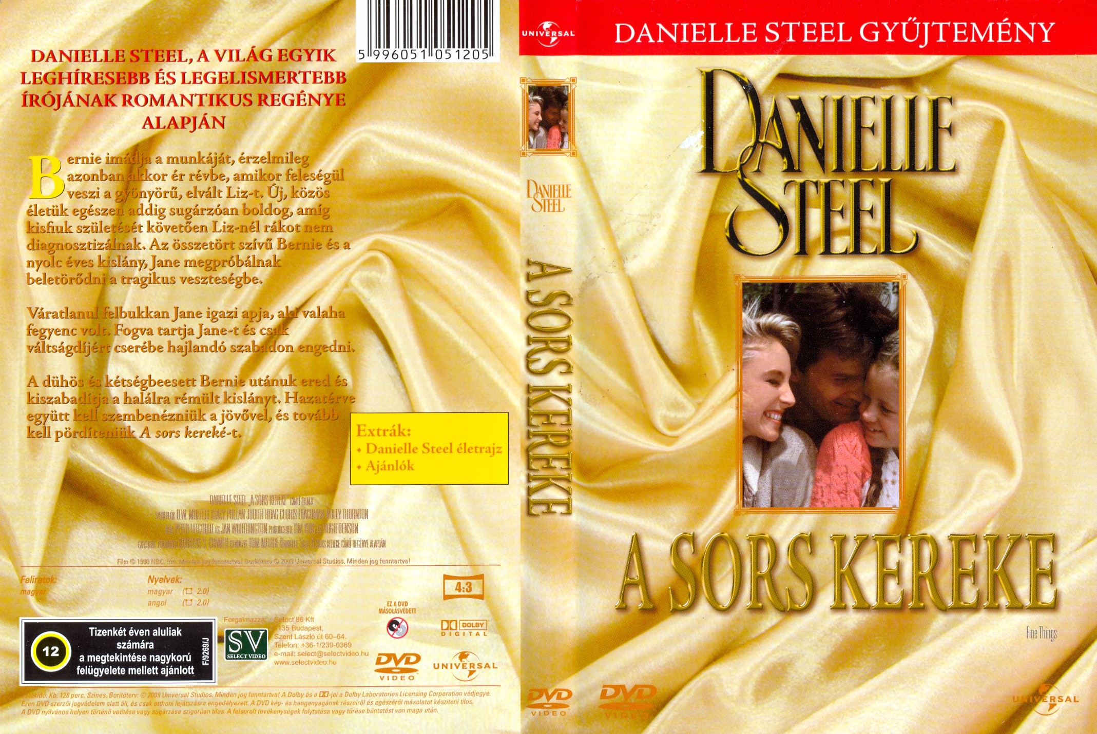 Coversclub Magyar Blu Ray Dvd Boritok Es Cd Boritok Klubja Danielle Steel A Sors Kereke