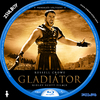 Gladiátor  (Zsulboy) DVD borító CD1 label Letöltése