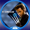 X-Men 2 (Döme) DVD borító CD1 label Letöltése