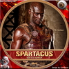 Spartacus: Vér és homok (Csiribácsi) DVD borító CD3 label Letöltése