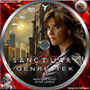 Sanctuary - Génrejtek 2. évad (Csiribácsi) DVD borító CD1 label Letöltése