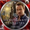 Sanctuary - Génrejtek 2. évad (Csiribácsi) DVD borító CD3 label Letöltése