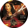Zorro legendája DVD borító CD1 label Letöltése