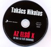 Takács Nikolas - Az elsõ X (10 dal az élõ showból) DVD borító CD1 label Letöltése