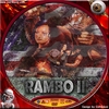 Rambo 2. (Csiribácsi) DVD borító CD1 label Letöltése