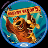 Nagyon Vadon 3  (csaszibada) DVD borító CD1 label Letöltése