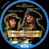 A Karib-tenger kalózai 4 - Ismeretlen vizeken  (csaszibada) DVD borító CD1 label Letöltése