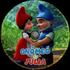 Gnómeó és Júlia (Old Dzsordzsi) DVD borító CD1 label Letöltése