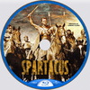 Spartacus  (debrigo) DVD borító CD1 label Letöltése