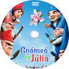 Gnómeó és Júlia 3D (singer) DVD borító CD1 label Letöltése