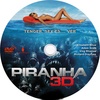 Piranha 3D (kuli) DVD borító CD1 label Letöltése
