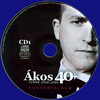 Ákos - 4o+ Turné 2008-2009 (koncertfelvétel) DVD borító CD1 label Letöltése