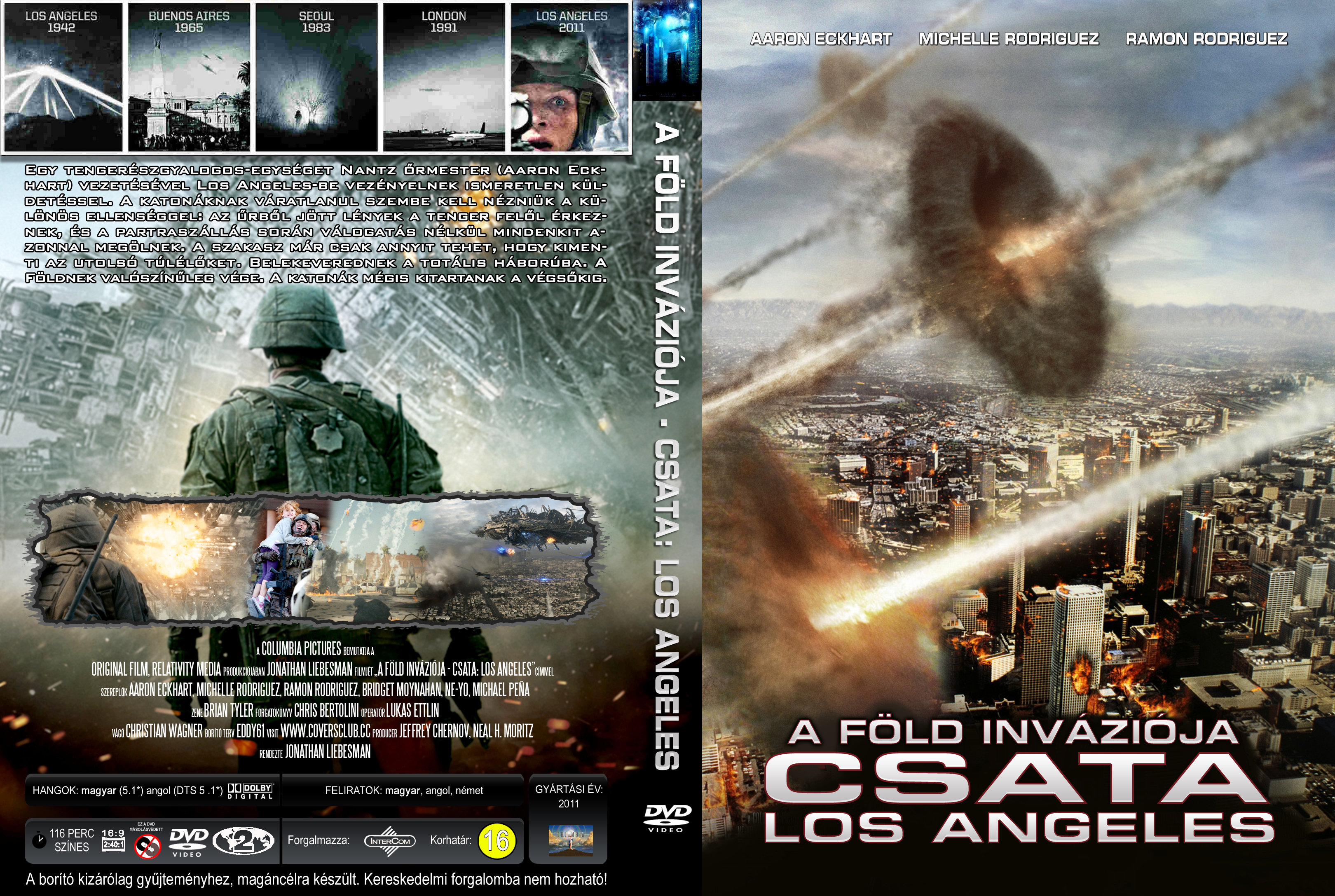 Coversclub Magyar Blu Ray Dvd Boritok Es Cd Boritok Klubja A Fold Invazioja Csata Los Angeles V2 Eddy61