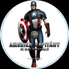 Amerika Kapitány: Az elsõ bosszúálló (Old Dzsordzsi) DVD borító CD4 label Letöltése