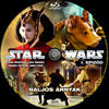 Star Wars: Baljós árnyak (Old Dzsordzsi) DVD borító CD2 label Letöltése