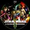 Star Wars II: A klónok támadása (Old Dzsordzsi) DVD borító CD1 label Letöltése