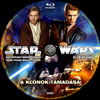 Star Wars II: A klónok támadása (Old Dzsordzsi) DVD borító CD2 label Letöltése