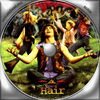 Hair  (saxon) DVD borító CD1 label Letöltése