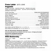 Lehár - Paganini DVD borító INSIDE Letöltése